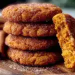 soft pumpkin snickerdoodles - featured image