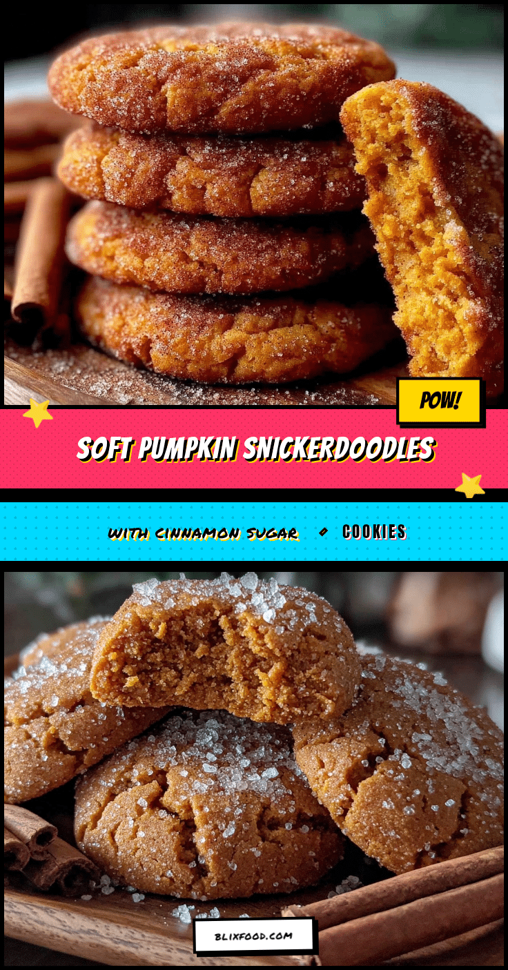 soft pumpkin snickerdoodles recipe