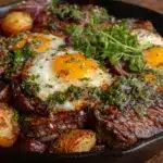 steak and eggs skillet - featured image