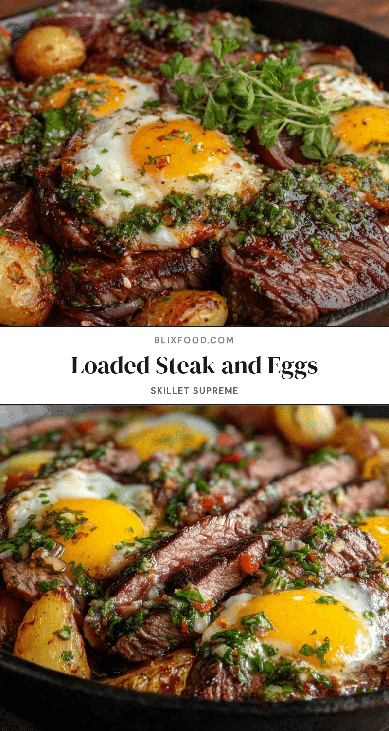 steak and eggs skillet recipe