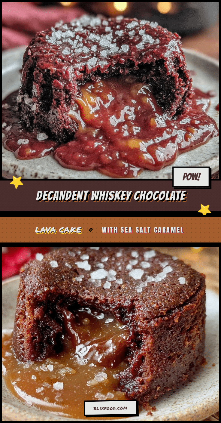 whiskey chocolate lava cake recipe
