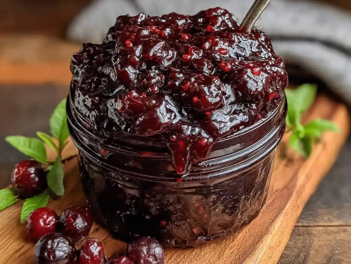wild huckleberry jam recipe preparation steps