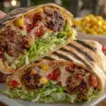 bento box smash burger wrap - featured image