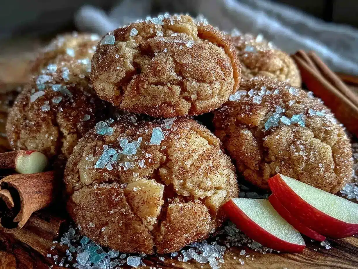 brown butter apple cider snickerdoodles preparation steps