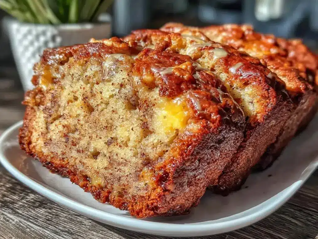 brown butter banana bread - featured image