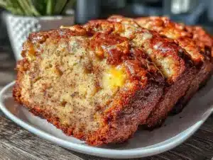 brown butter banana bread - featured image