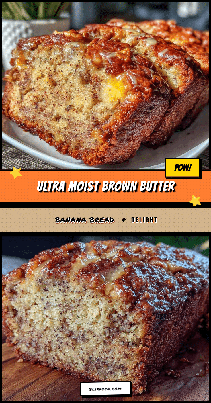 brown butter banana bread recipe