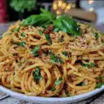 brown butter lemon pasta - featured image