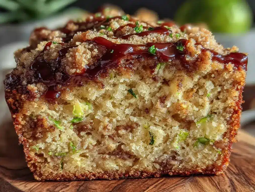 brown butter zucchini bread - featured image