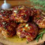 crispy air fryer boneless skinless chicken thighs - featured image