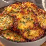 crispy parmesan zucchini chips - featured image