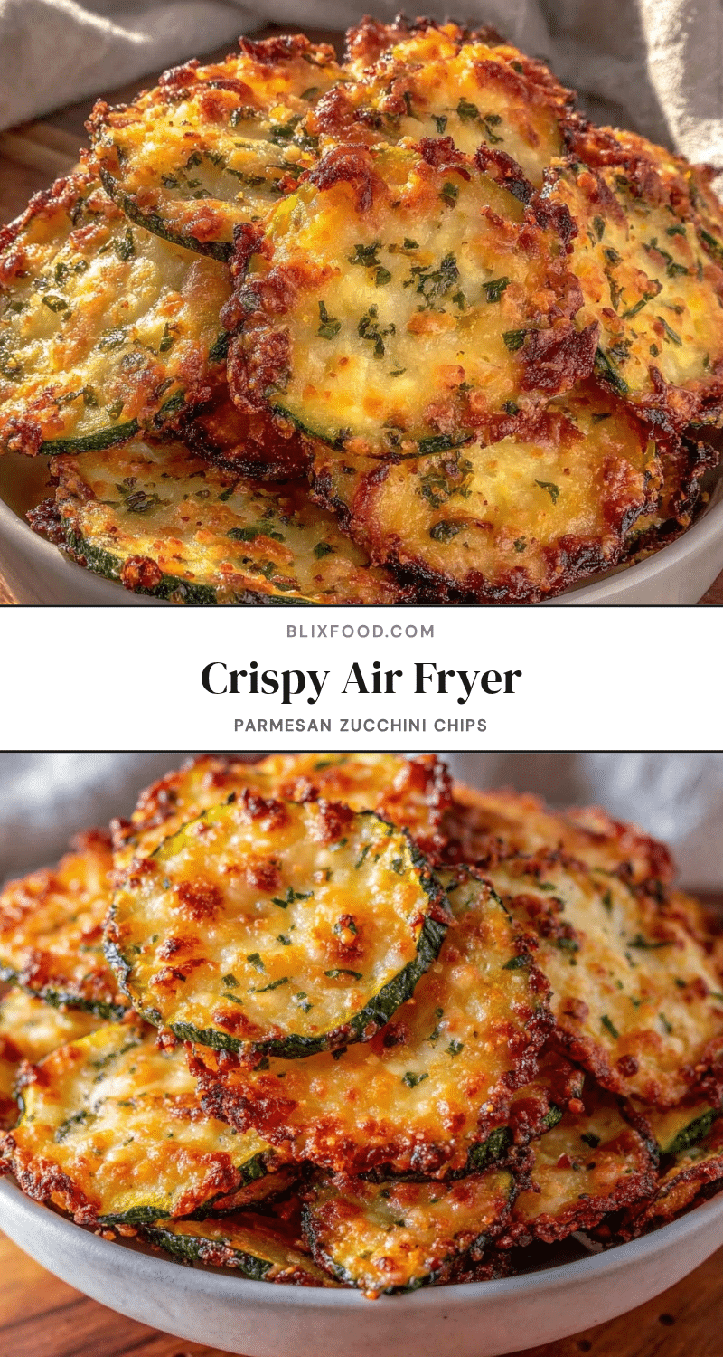 crispy parmesan zucchini chips recipe