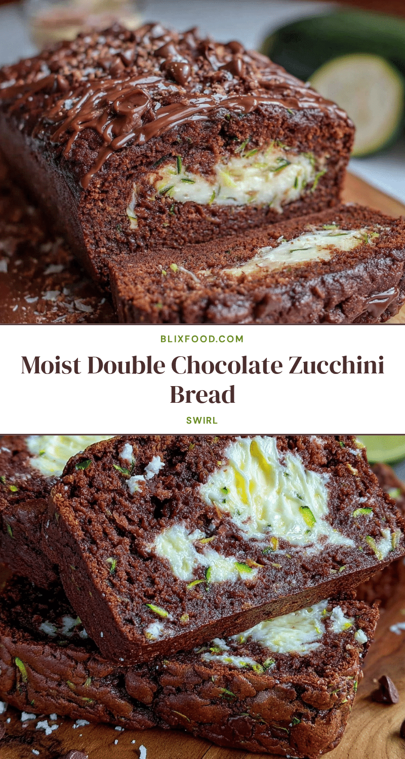double chocolate zucchini bread recipe