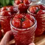 easy canning whole roma tomatoes - featured image