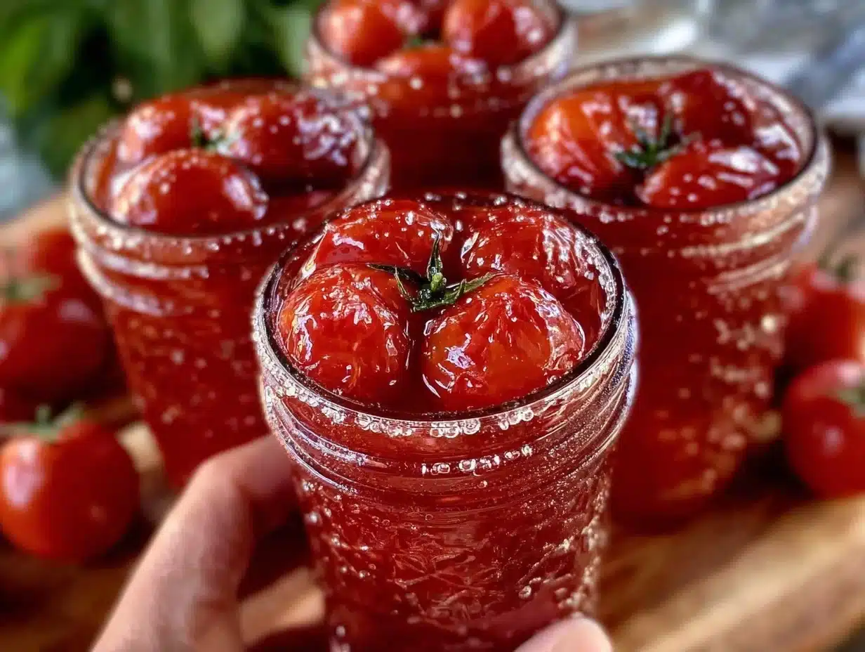 easy canning whole roma tomatoes - featured image