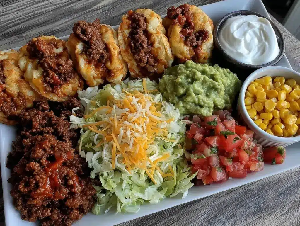 Easy Picky Eater Deconstructed Taco Bento Box - featured image