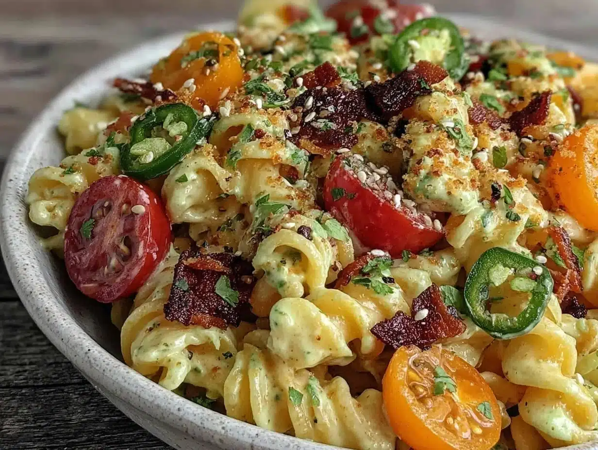 firecracker pasta salad - featured image