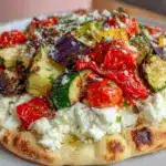 fresh cottage cheese flatbread - featured image