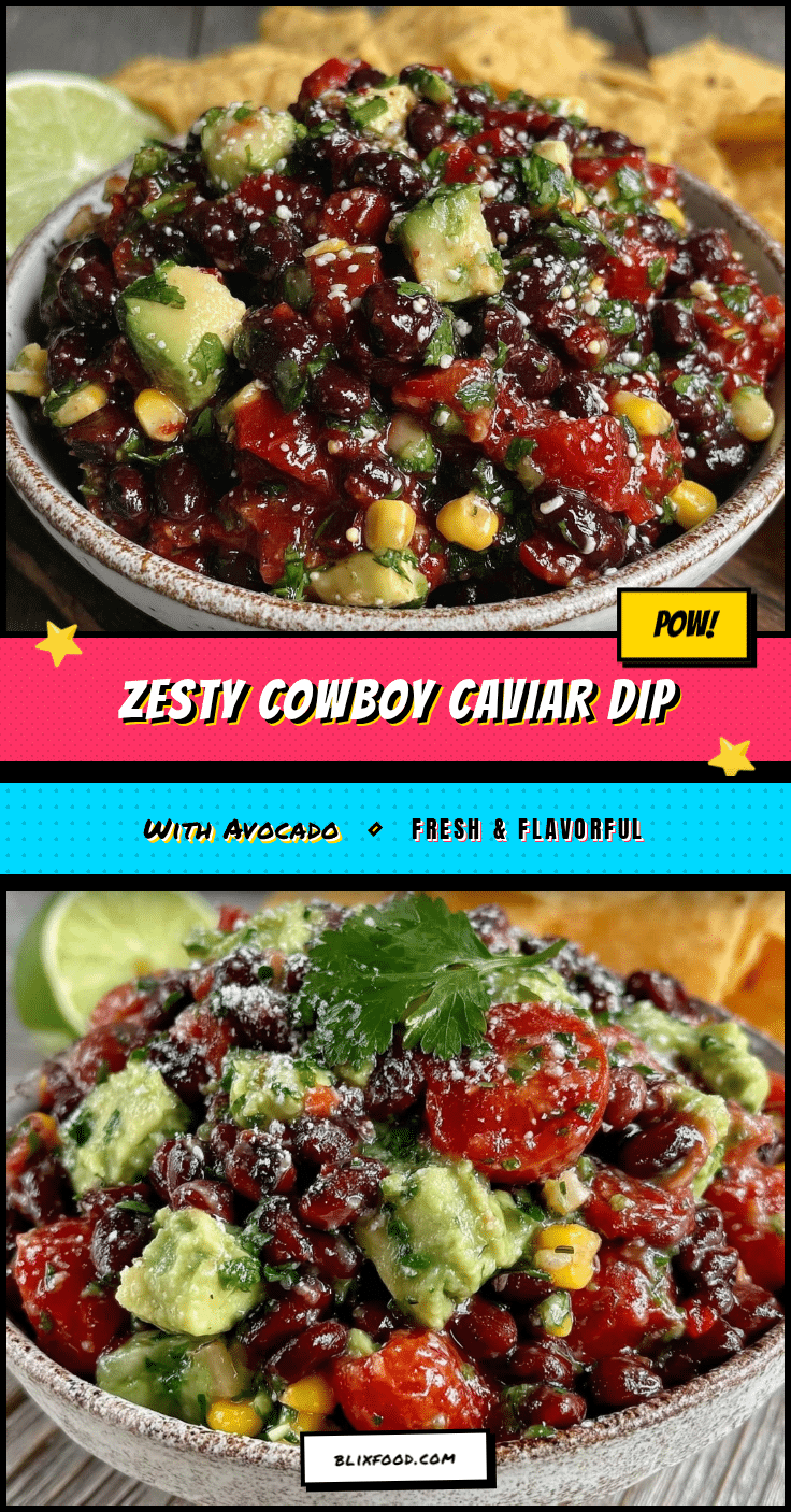 fresh cowboy caviar dip recipe