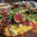 fresh fig and prosciutto flatbread - featured image