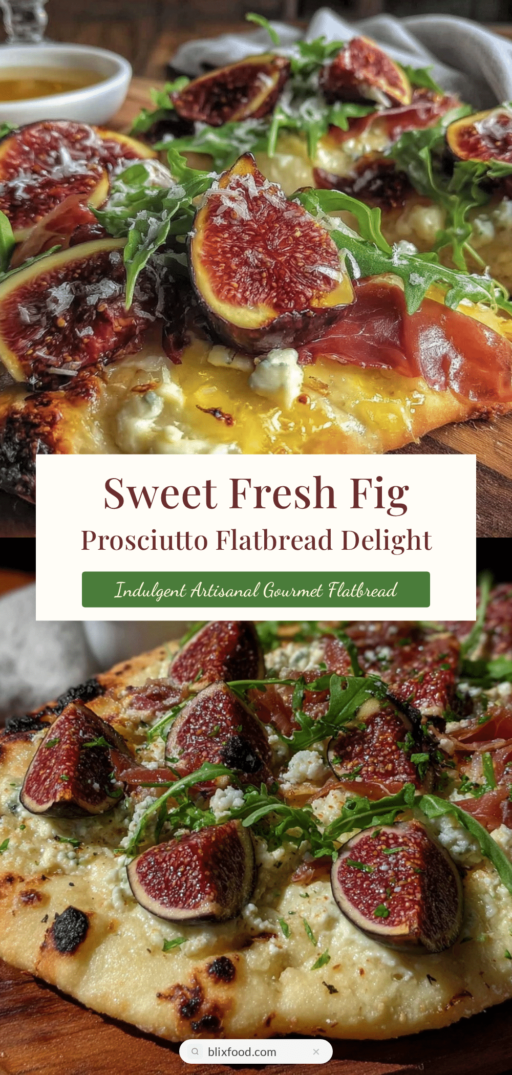 fresh fig and prosciutto flatbread recipe