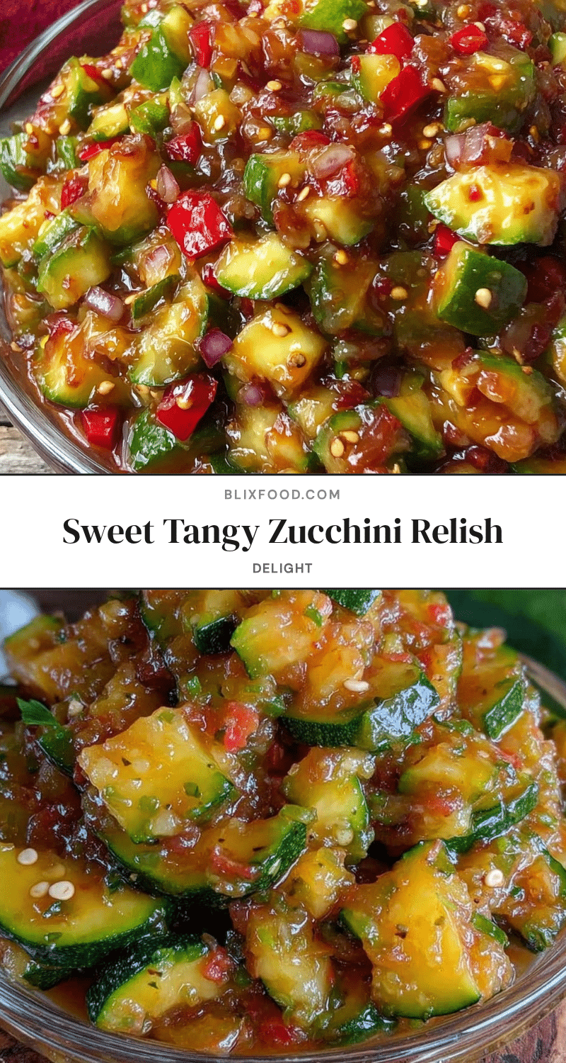 fresh zucchini relish recipe
