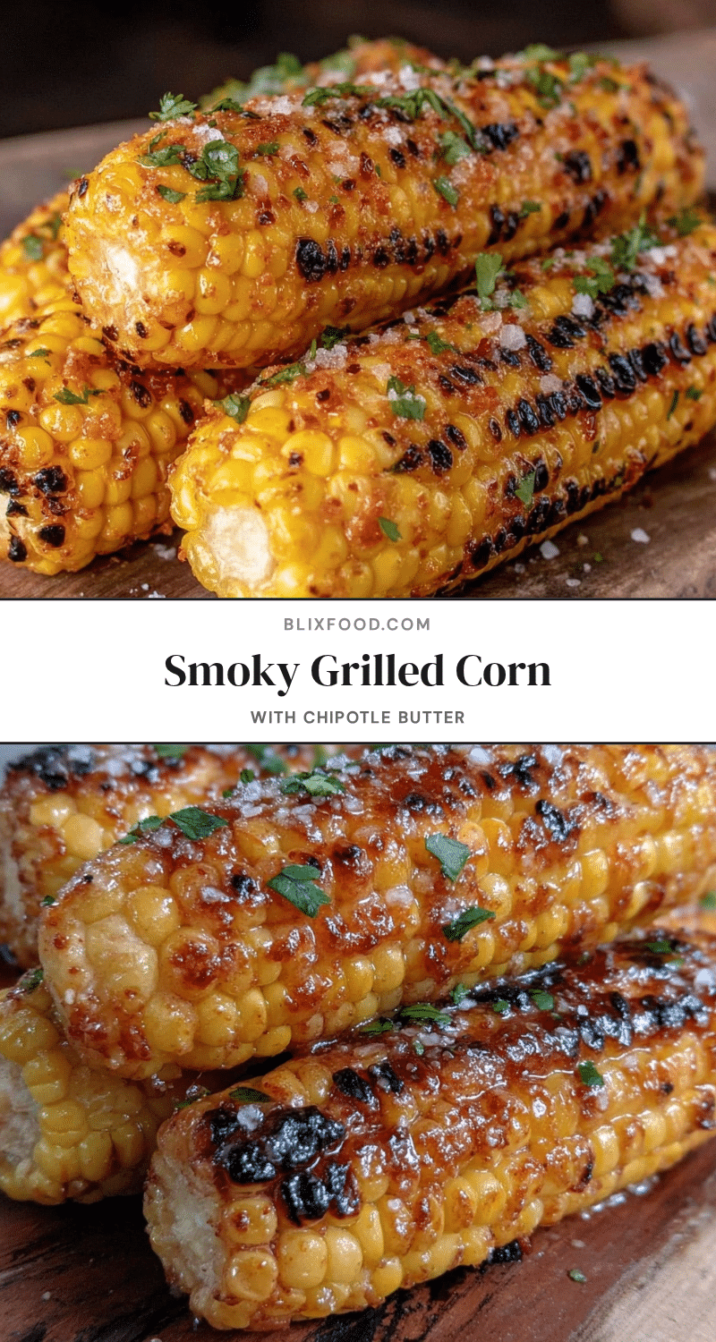 grilled corn on the cob with smoky chipotle butter recipe