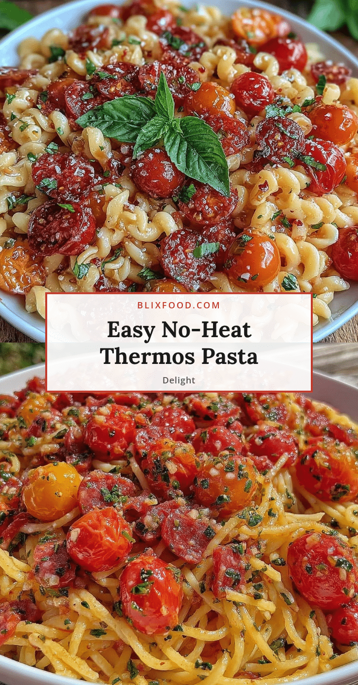 no-heat thermos pasta recipe recipe