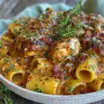 one-pan marry me chicken pasta - featured image
