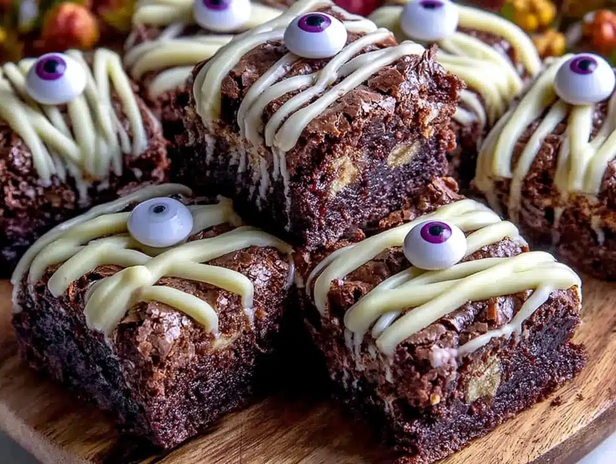 perfect mummy brownie bites preparation steps