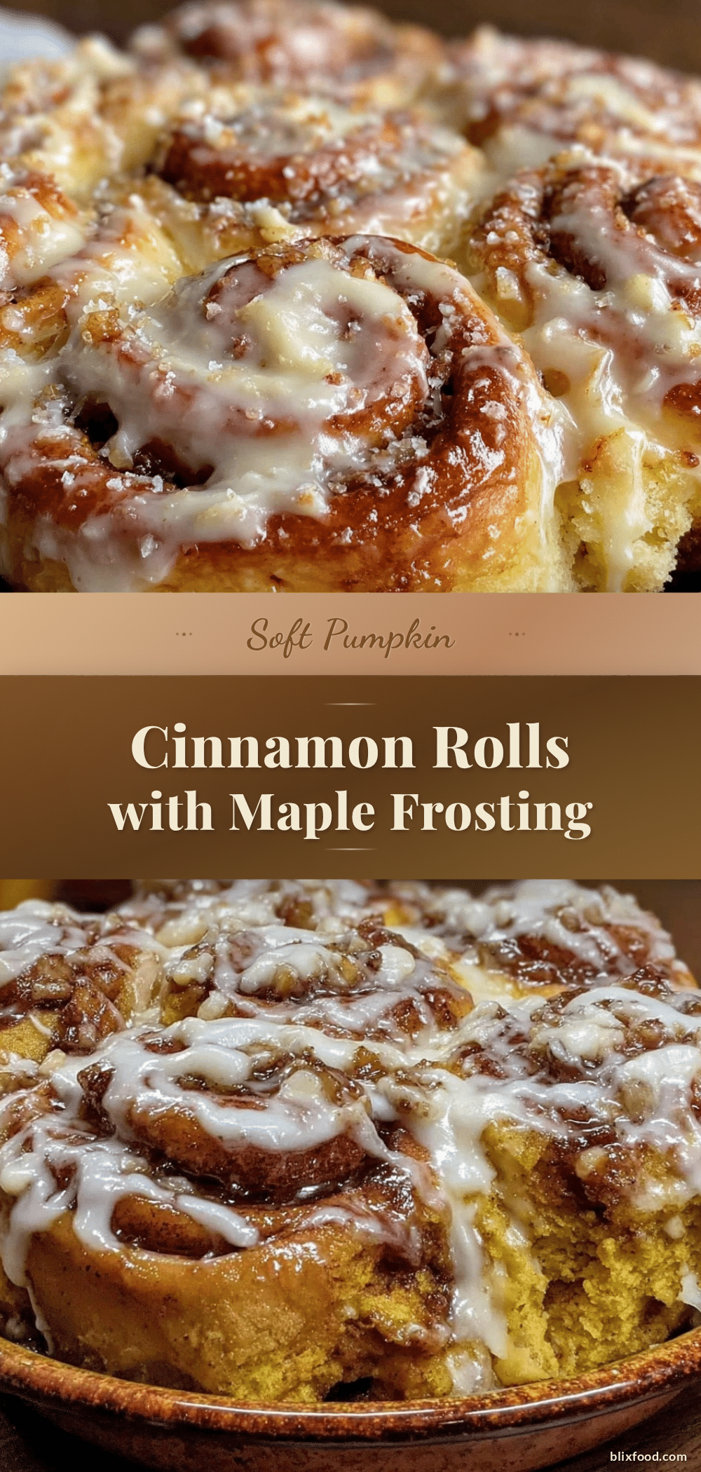 pumpkin cinnamon rolls recipe