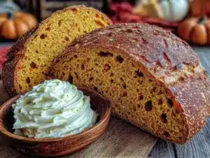 pumpkin sourdough bread - featured image