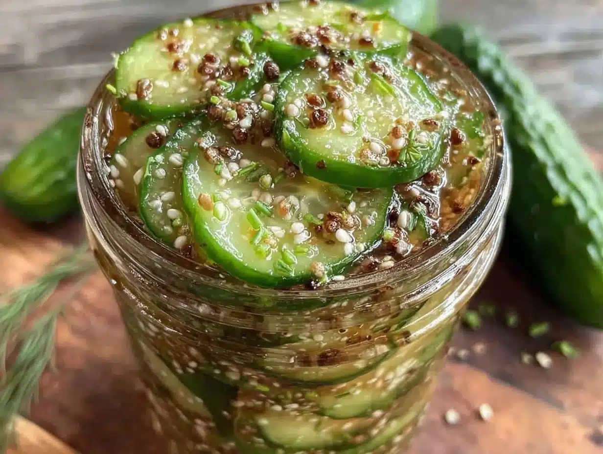 refrigerator bread and butter pickles - featured image