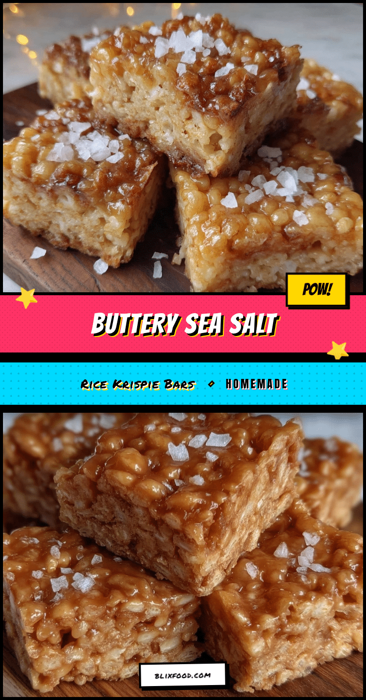 savory brown butter rice krispie treat bars recipe