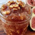 small batch honey walnut fig jam - featured image