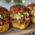 smoked pulled pork sliders - featured image