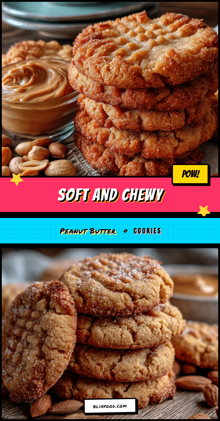 soft lunchbox peanut butter cookies recipe