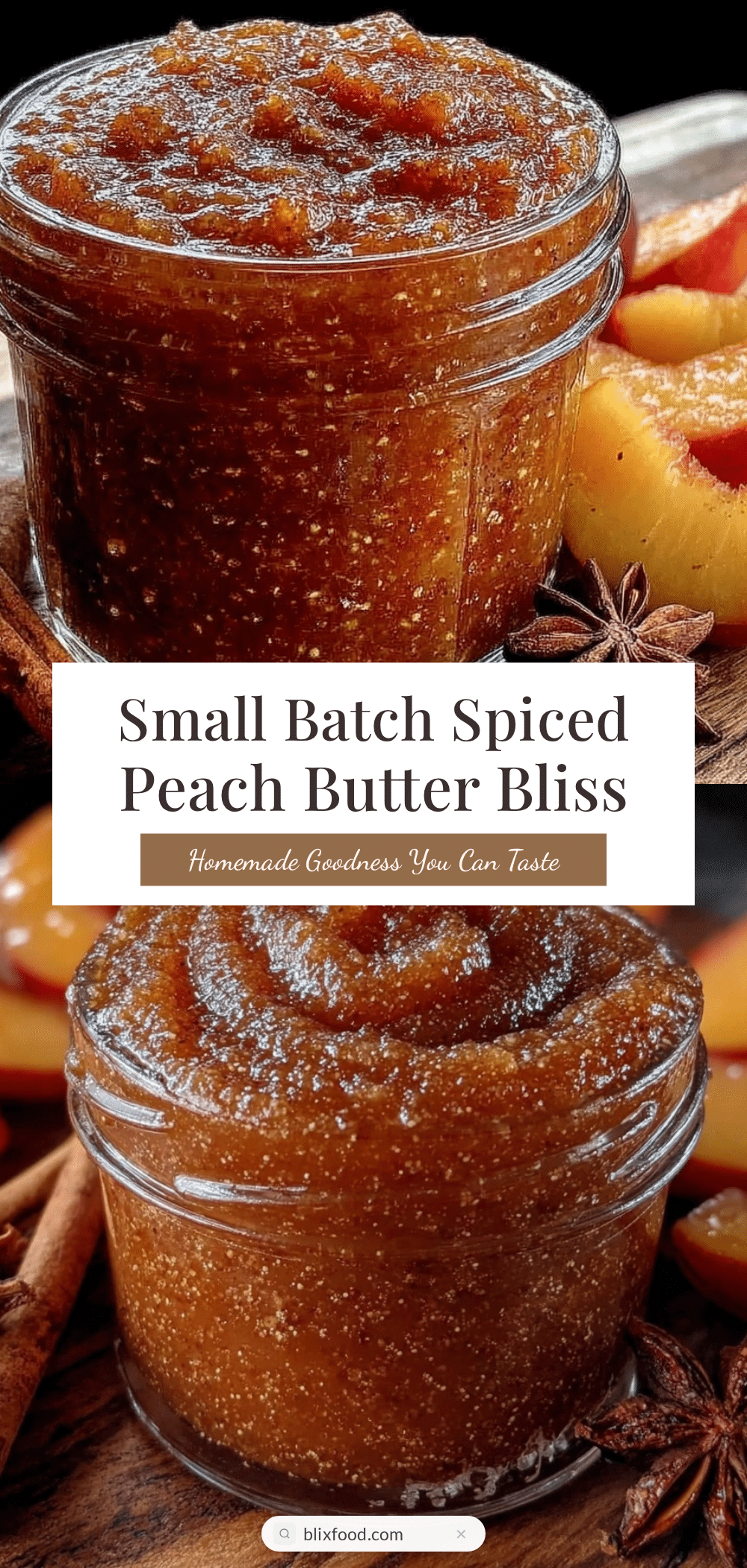 spiced peach butter recipe