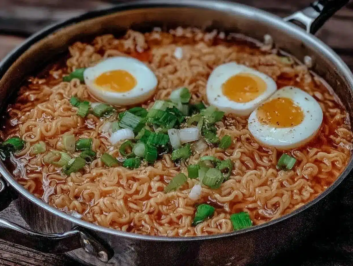 thermos ramen noodle soup preparation steps