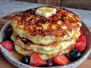 viral TikTok egg white oat protein pancakes - featured image